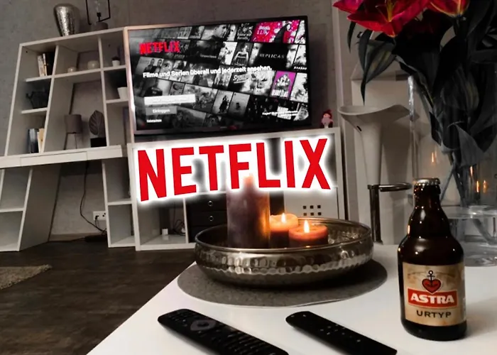 W1 - Kontaktloser 24H Check In, W-Lan, Netflix, Parkplatz, Kueche, Boxspring-Bett